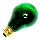 Party Light Bulb, 25w ~ Green 