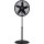 Lasko 18" Oscillating Pedestal Fan, Black - 3-Speed