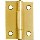  Non-removable Pin Hinges,  Brass ~ 2"