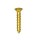 Brass Shelf Standard 157 Mounting Screws,  #4 x 5/8"  ~ Pack of 50 