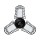 10,000 Lumen LED 3-Panel Garage Bulb - E26 Base