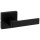 Kwikset Singapore Privacy Lever, Matte Black