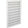 Air Vent Gable Louver Vent, White - 12" x 18"