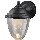 Outdoor LED Lantern, 1 Light ~ Textured Black
