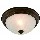 Ceiling Light, Oil Rubbed Bronze-Two Pack  ~ 13.75" 