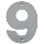 House Number 9, Satin  5 inch 