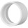 Charlotte Pipe PVC DWV Coupling, Schedule 40 - 2"