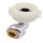 Cash Acme Push-Fit Toilet Connector, Elbow - 1/4" x 7/8"