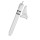 Touch 'n Hold Door Closer,  White 