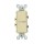 Decora Combo Switch, 2way Single Pole ~ 15 Amp, Ivory