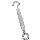 Zinc Hook/Eye Turnbuckle ~ 3/8 x 10.5 Inches