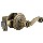 Lido Privacy Lock ~ Antique Brass