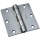 Non-Removable Pin Hinge ~ Plain Steel Finish ~  3 1/2"