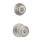 Kwikset Cove SmartKey Combo Pack, Satin Nickel