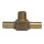 No-Lead Bronze Insert x MIP Hydrant Tee - 3/4"