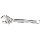 Stanley Adjustable Wrench, Chrome - 8"