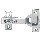 Concealed European Style Cabinet Hinge, Chrome 