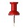 Red Push Pins ~ Pack of 20 
