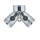 Garden Hose Y, Zinc ~ 5/8" 