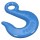 Eye Slip Hook, Zinc Plated - 5/16"