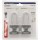 Kwikset SmartKey Padlocks, Keyed Alike - 2-1/2" Shackle, 2pk