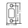 Round Corner Deadbolt Strike