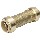 Push Fit Lead-Free Brass Repair Coupling ~  1/2" x 1/2" PF