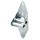 Garage Door Hinge, Galvanized Steel - #4