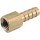 Lead Free Brass Female Hose Barb - 1/2" x 1/2"
