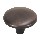 Round Cabinet Knob, Bronze 1 1/4 inch