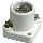Lampholder Porcelain Cleat Socket, Md base ~ 660W - 250V, White