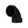 Charlotte Pipe ABS DWV 90-Degree Elbow, Hub x Hub - 2"
