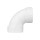 Charlotte Pipe PVC DWV 90-Degree Elbow, Hub x Hub - 1-1/2"