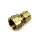 Female Coupling, Lead Free Brass - 3/8" x 1/2"