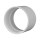 Charlotte Pipe PVC DWV Coupling, Schedule 40 - 1-1/2"