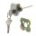 Center-Mount Deadbolt Lock Kit with Key Cylinder