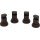 Valley 140 Deg Deflector Spray Nozzle, Brown - 4pk