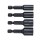 Irwin Impact Magnetic Nutsetter Set - 1/4", 5/16", 3/8", 7/16"
