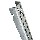 Knape & Vogt Fast Mount Shelf Standard, Galvanized - 6 Ft