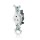 Single Outlet, Tamper-Resistant, White - 20A