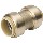 Lead free Brass Coupling ~ 1/2"x1/2"