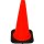 JBC PVC Traffic Cone, Orange - 18"