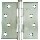Full Mortise Removable Pin Hinge, Stainless Steel ~ 4" x 4" 