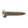 Midwest Fastener Star Drive Wood Screw, Gold - #8 x 1-1/4", 5 lb
