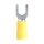 Spade Terminal, Yellow - 12-10 AWG, #8-10 Stud, 14pk