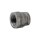 Anvil/Mueller Malleable Reducing Coupling, Black - 3/4" x 1/2"