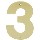 House Number 3, 5 inch