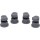 Valley 140 Deg Deflector Spray Nozzle, Gray - 4pk