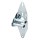 Garage Door Hinge, Galvanized Steel - #3