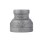 Anvil/Mueller Malleable Reducing Coupling, Black - 3/4" x 3/8"
